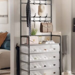 رف أحذية ومعاطف متعدد الوظائف